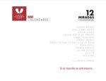 La PVE lanza la novena edición del calendario 12 Miradas con Solidaridad