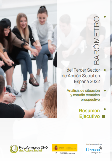 Barómetro del Tercer Sector de Acción Social en España 2022: análisis de situación y estudio temático prospectivo (resumen ejecutivo)